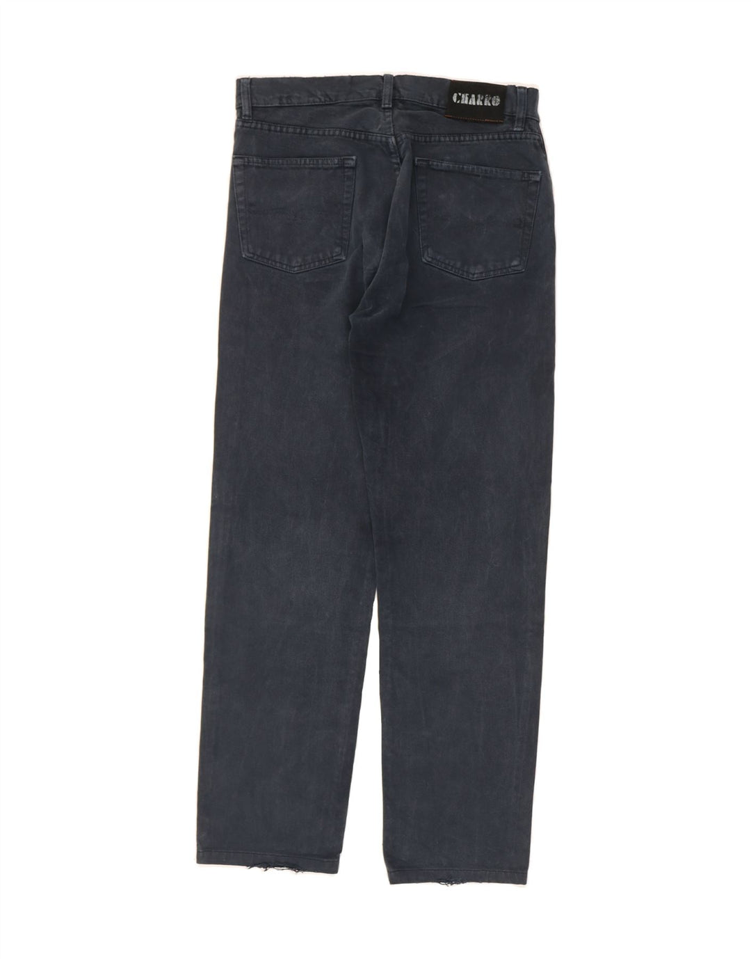 CHARRO Mens Straight Jeans W34 L30 Navy Blue Cotton Vintage Charro and Second-Hand Charro from Messina Hembry 