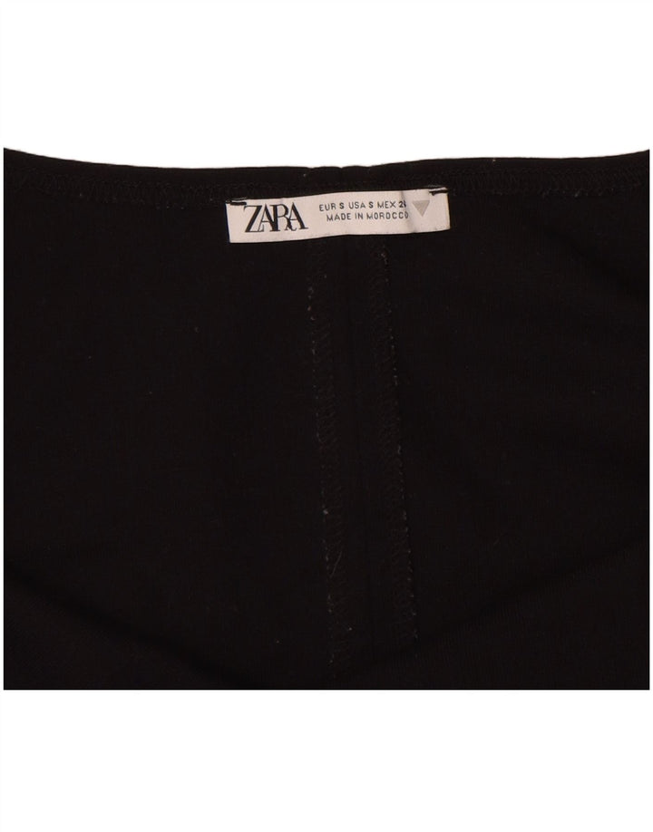 Rochie teacă fără mâneci pentru femei Zara UK 8 Mic Negru
