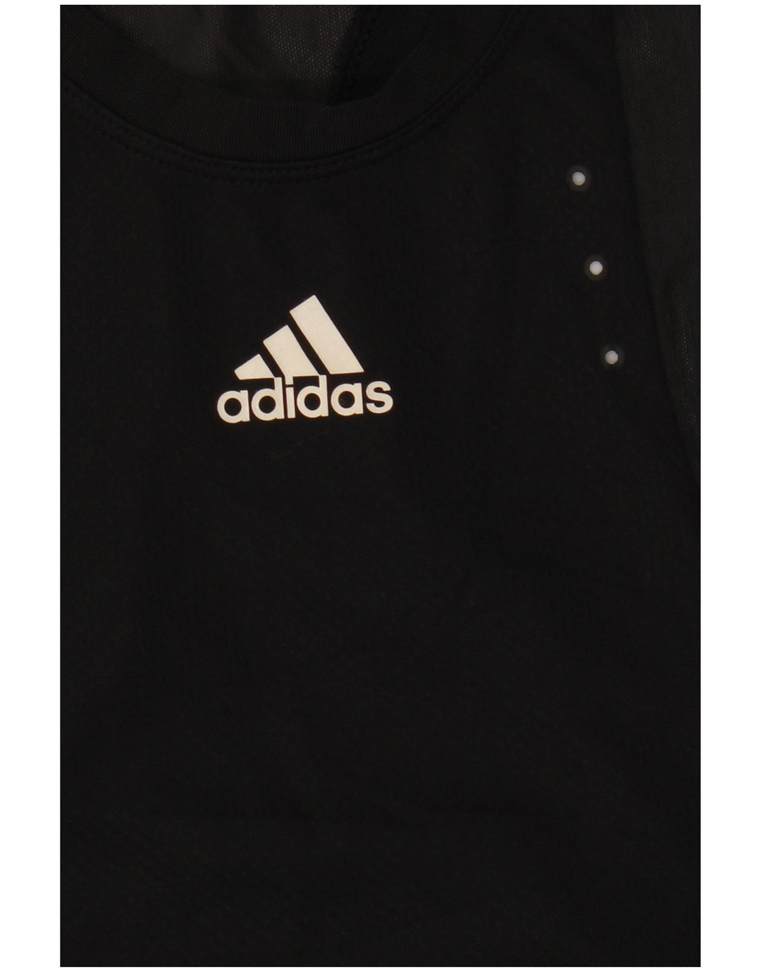 Vest Vest Top Femei Adidas UK 12 Medium Negru