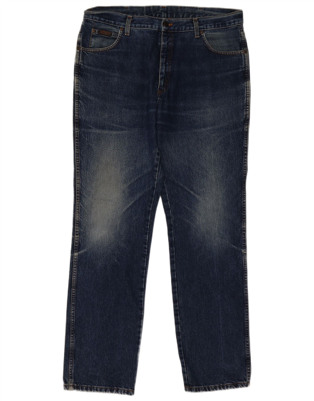 Blugi drepte pentru bărbați Wrangler Texas W38 L34 Bumbac albastru