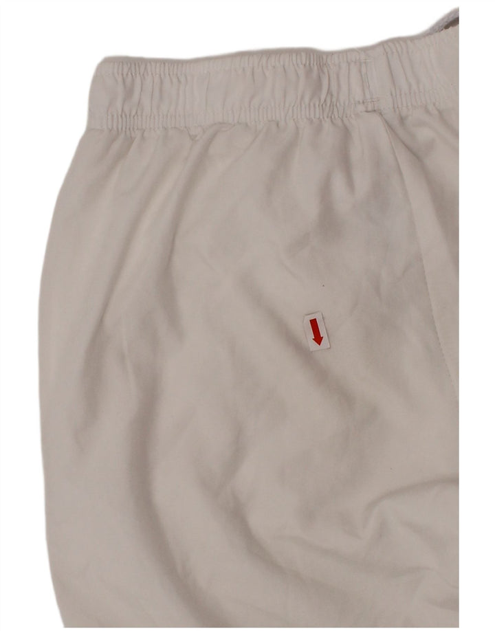 PUMA Băieți Pantaloni de trening Pantaloni de jogging 9-10 ani Poliester alb