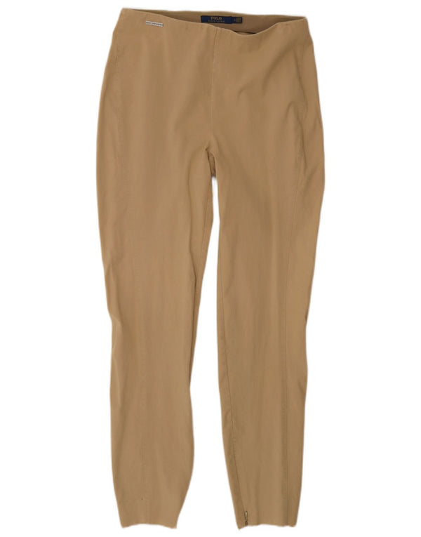 Pantaloni casual slim pentru femei Polo Ralph Lauren US 4 Small W24 L28 Bej