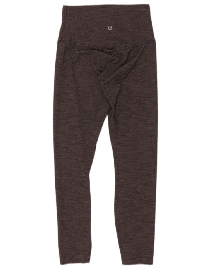 Leggings crop pentru femei Lululemon US 4 Small Grey Herringbone