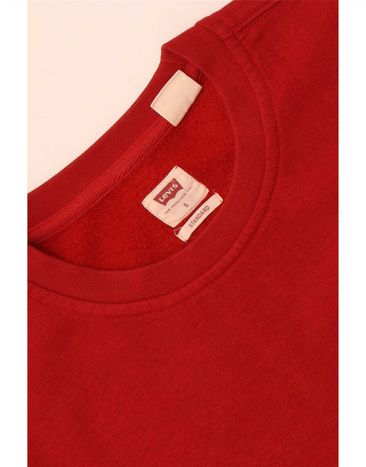 Pulover Levi's Standard pentru bărbați, roșu mic
