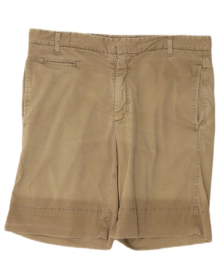 Pantaloni scurți chino Fred Perry pentru bărbați IT 48 Medium W32 Kaki Bumbac