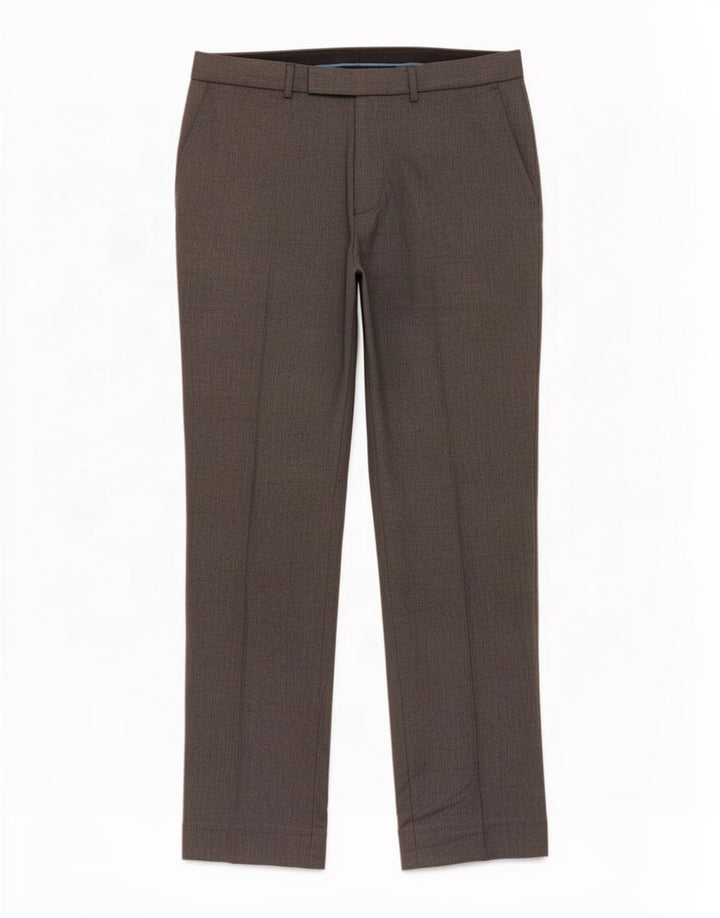 Pantaloni chino drepți pentru bărbați Marks & Spencer L34 L31 poliester gri