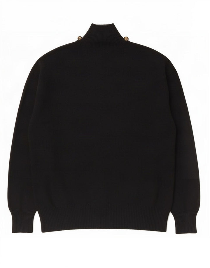 Pulover cu gât țestoasă pentru femei Marks & Spencer UK 12 Medium Black