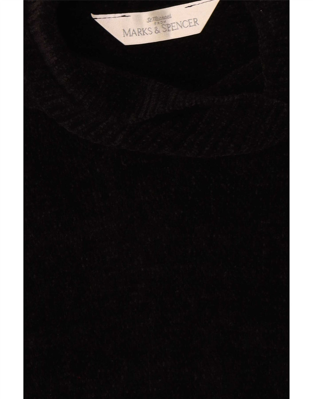 Rochie pulover cu mânecă scurtă pentru femei Marks & Spencer UK 12 Medium Black