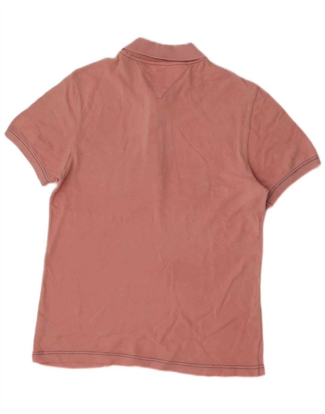 Tricou polo Tommy Hilfiger pentru bărbați, bumbac roz mediu