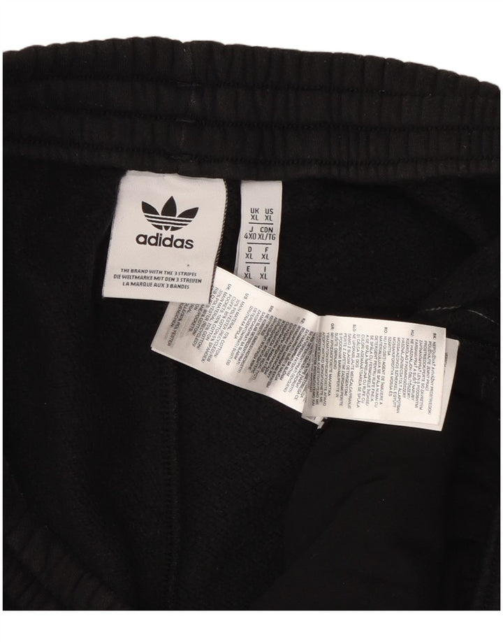 Pantaloni de trening Adidas pentru bărbați Joggeri XL bumbac negru