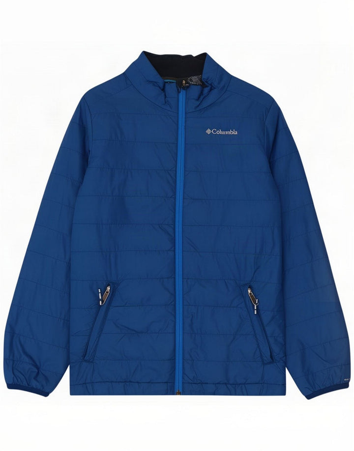 Jachetă căptușită Columbia pentru femei UK 14 Large Blue Nylon