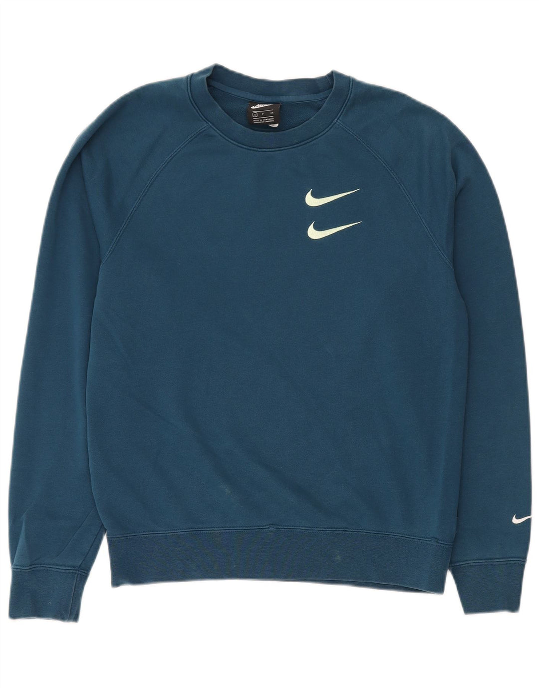 Pulover Nike pentru bărbați din bumbac mic albastru