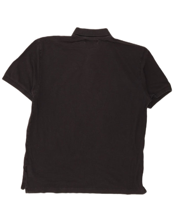 Cămașă polo pentru bărbați Kappa 2XL bumbac negru