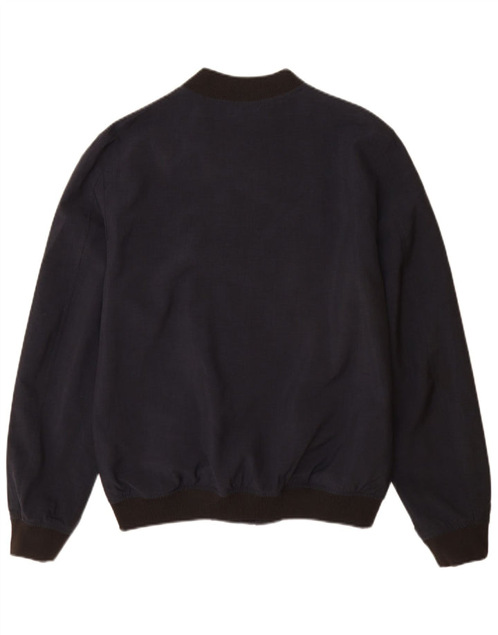 Bomber pentru bărbați Zara UK 40 mare, albastru, poliester