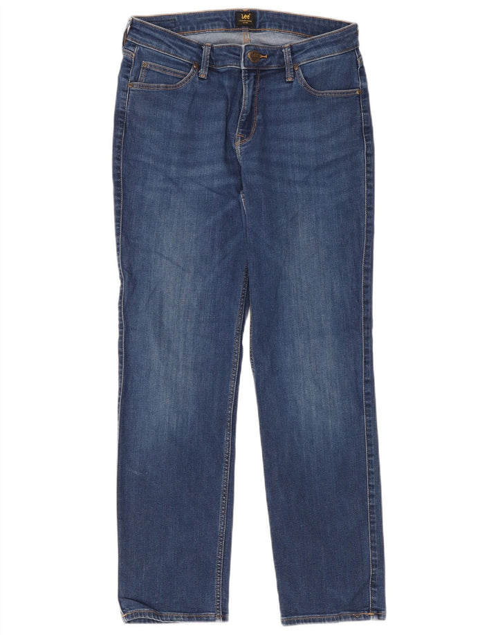 Blugi Lee Marion drepte pentru femei W31 L31 bumbac albastru
