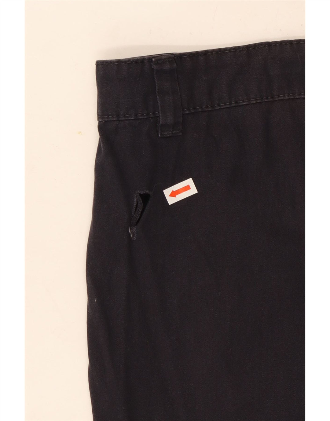 Pantaloni cargo drepti pentru bărbați French Connection, L32 L31, bumbac negru