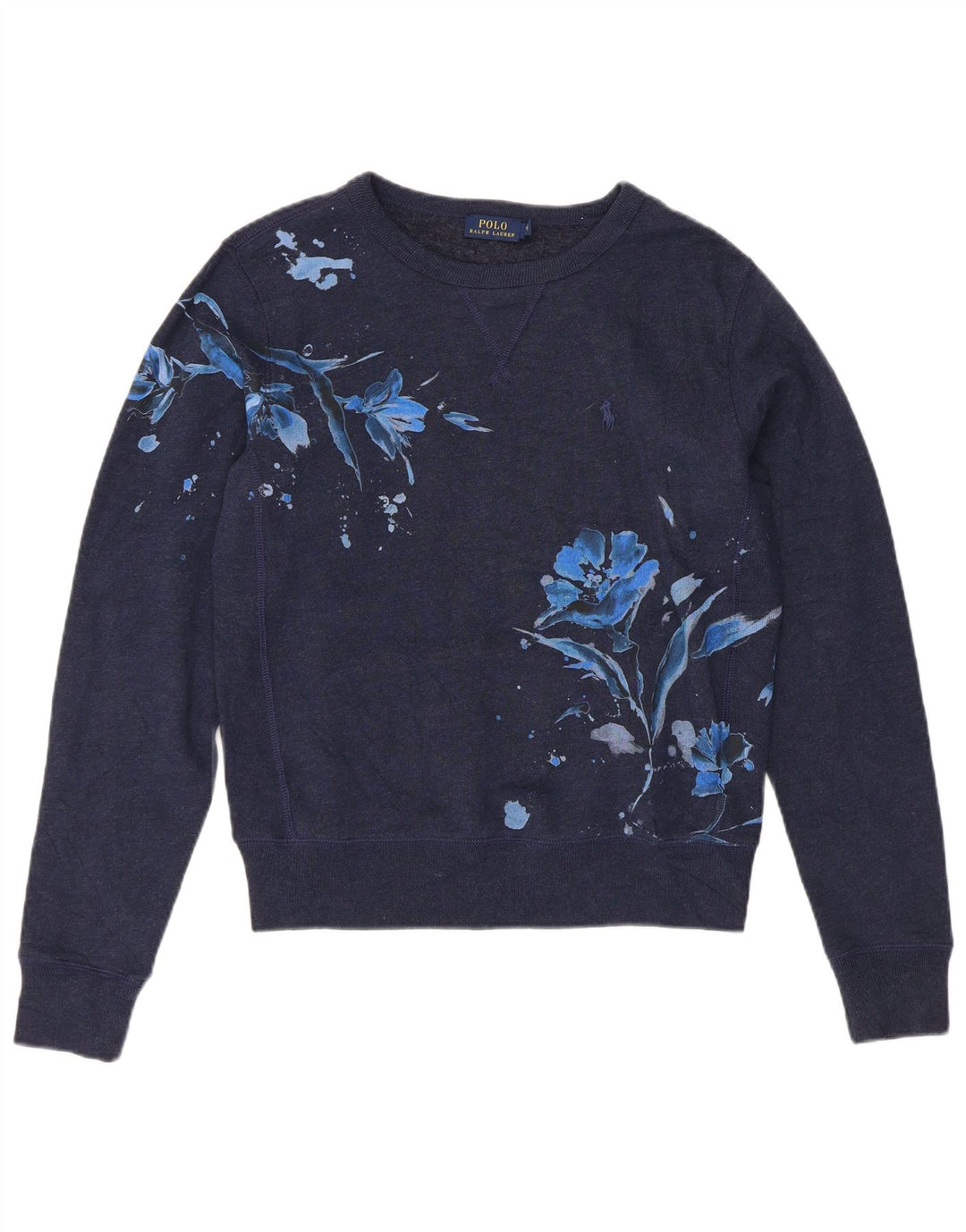 Pulover pentru femei POLO RALPH LAUREN Pulover UK 10 Mic Bleumarin Floral
