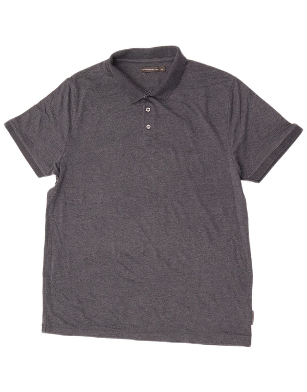 Tricou polo pentru bărbați French Connection 2XL bumbac gri