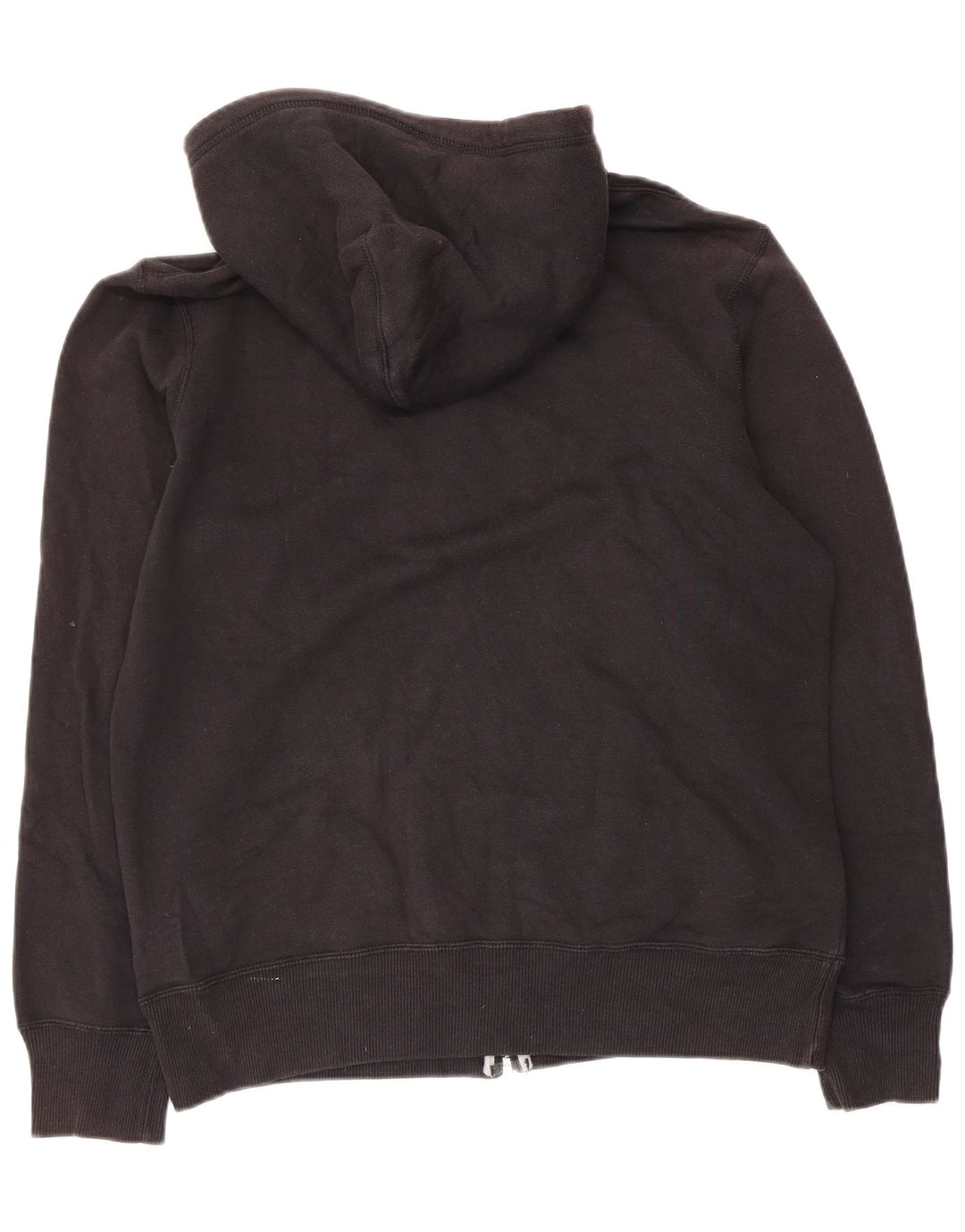 Pulover Nike pentru bărbați, cu fermoar, bumbac mediu negru