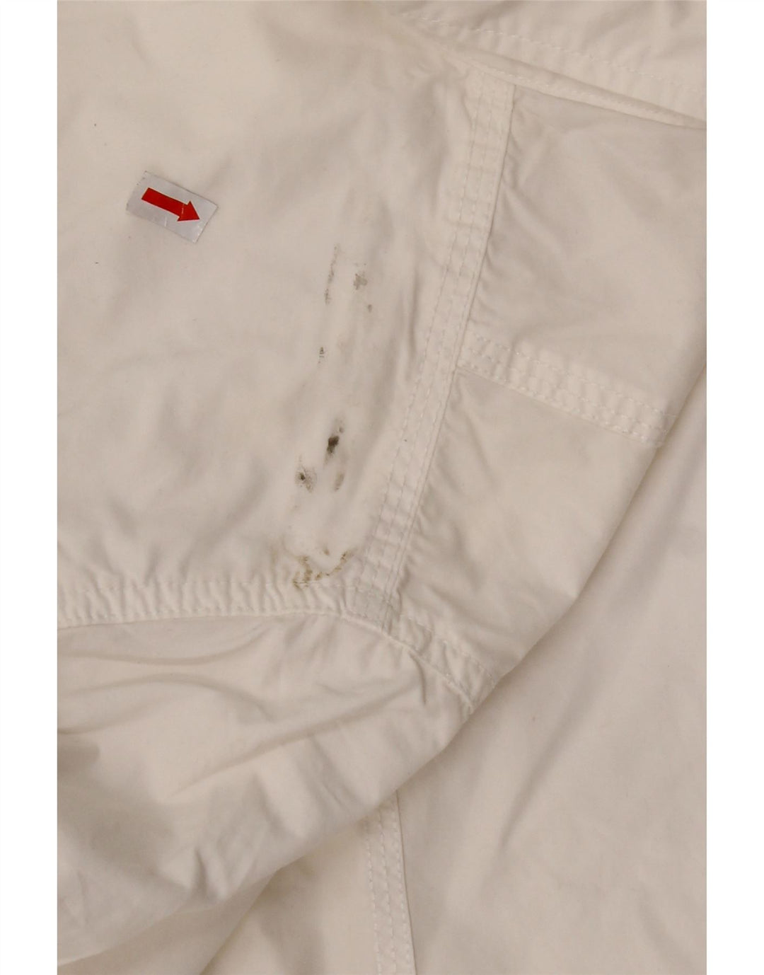 CALVIN KLEIN JEANS Mens Short Sleeve Shirt Small White Cotton