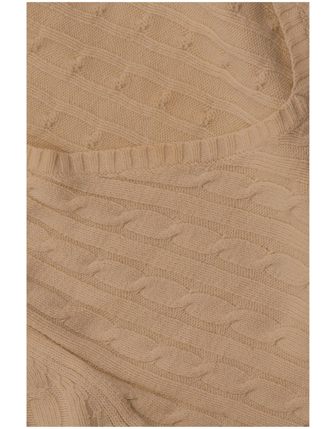 CREW CLOTHING Pulover cu decolteu în V pentru femei UK 18 XL Bumbac alb catifelat