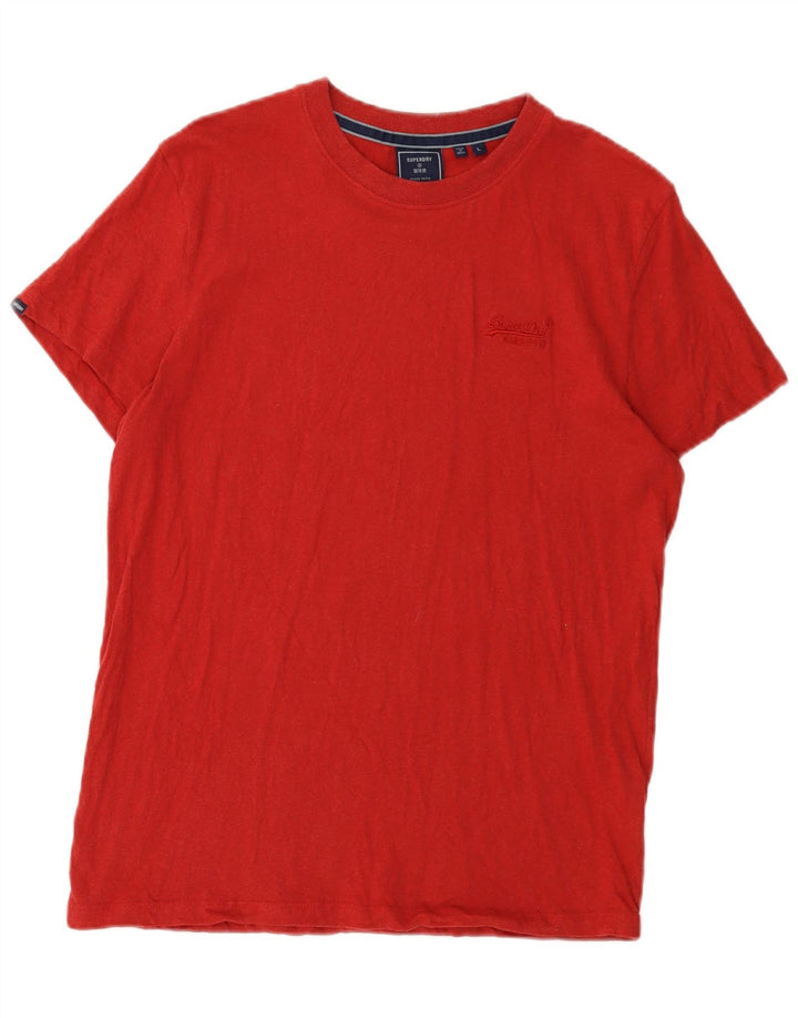 Tricou Superdry pentru femei Top mare bumbac roșu