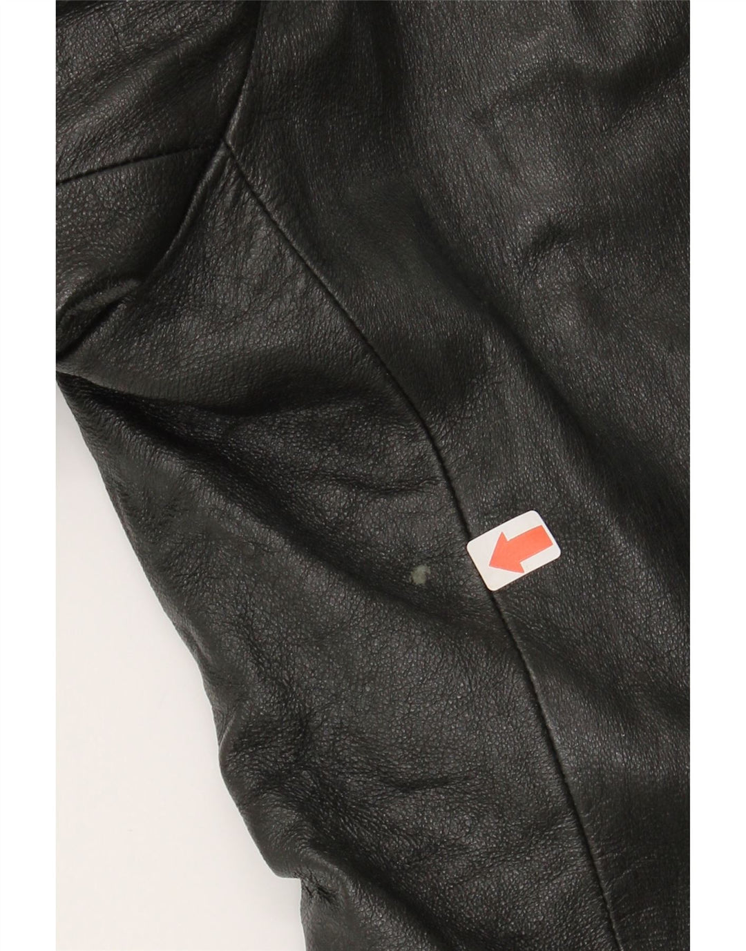 VINTAGE Womens Leather Coat UK 16 Large Black Vintage Vintage and Second-Hand Vintage from Messina Hembry 