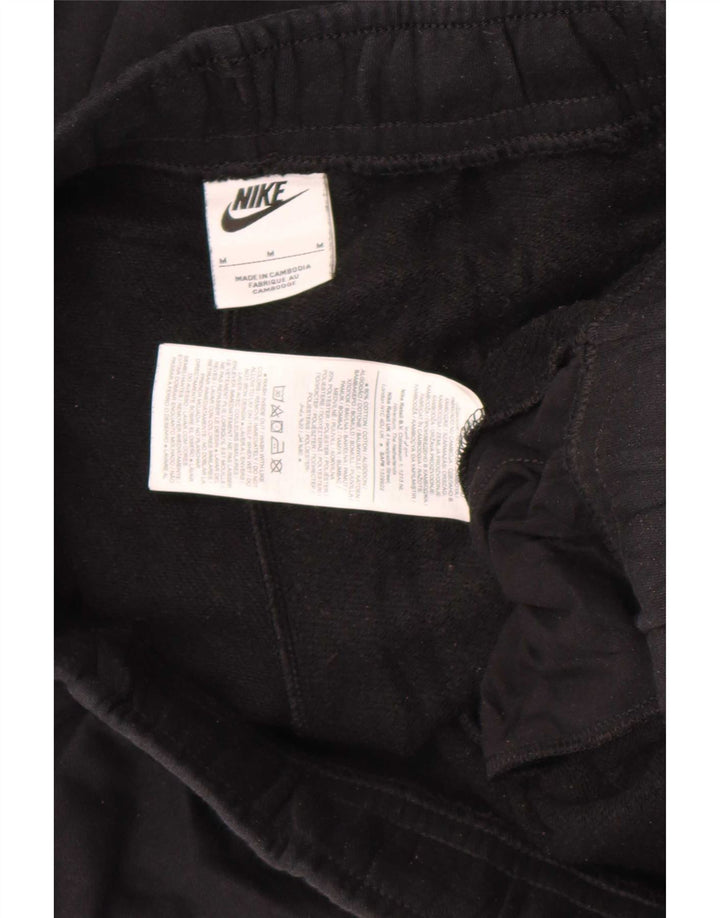 Pantaloni de trening Nike pentru bărbați, bumbac mediu negru