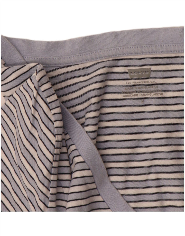 Tricou pentru femei Levi's Top UK 12 Medium Blue Striped