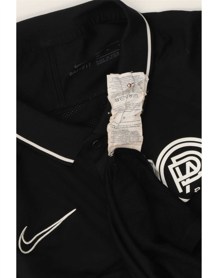 Tricou polo Nike Pro Direct Academy Graphic pentru bărbați, mediu negru, color block