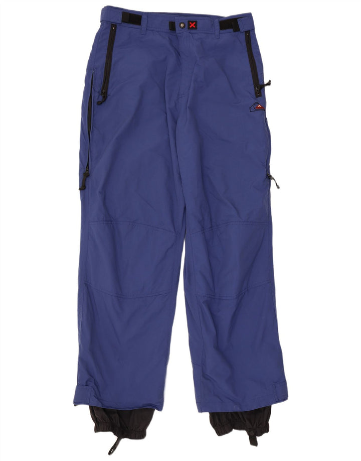 Pantaloni de schi Quiksilver pentru bărbați, nailon mare, albastru