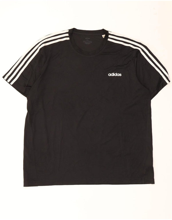 Tricou ADIDAS Aeroready pentru bărbați, XL, poliester negru