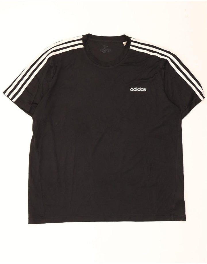 Tricou ADIDAS Aeroready pentru bărbați, XL, poliester negru