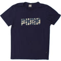 PUMA Mens Graphic T-Shirt Top Small Navy Blue Cotton Vintage Puma and Second-Hand Puma from Messina Hembry 