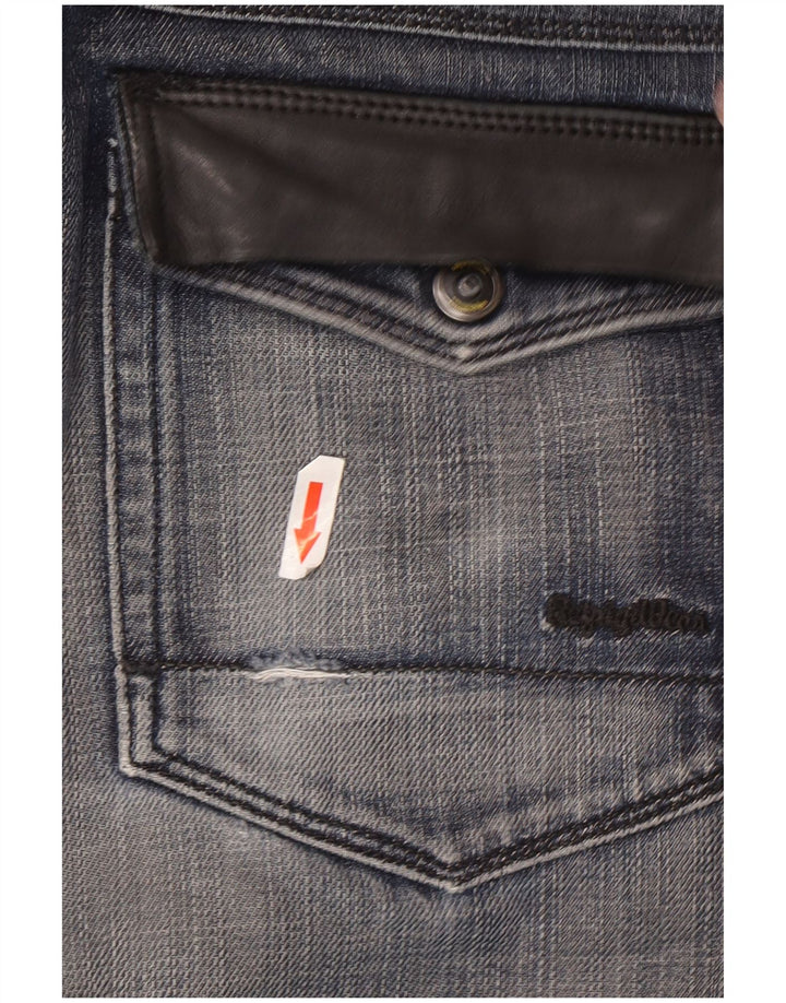 Blugi drepti pentru bărbați Refrigiwear W36 L34 Bumbac albastru
