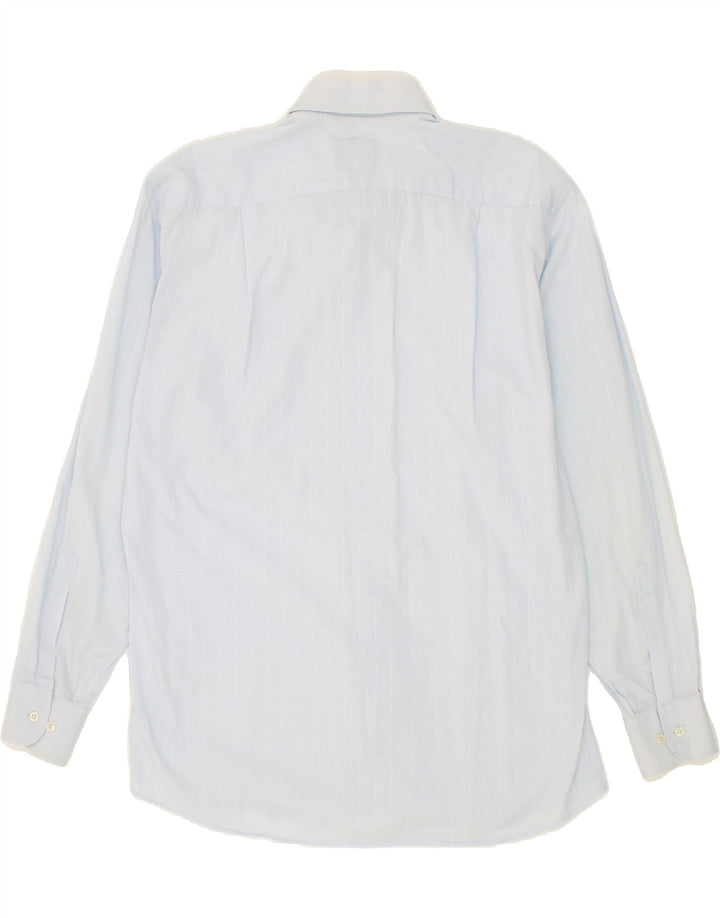 ROCCOBAROCCO Mens Shirt Size 15 3/4 40 Medium  Blue Check Vintage Roccobarocco and Second-Hand Roccobarocco from Messina Hembry 