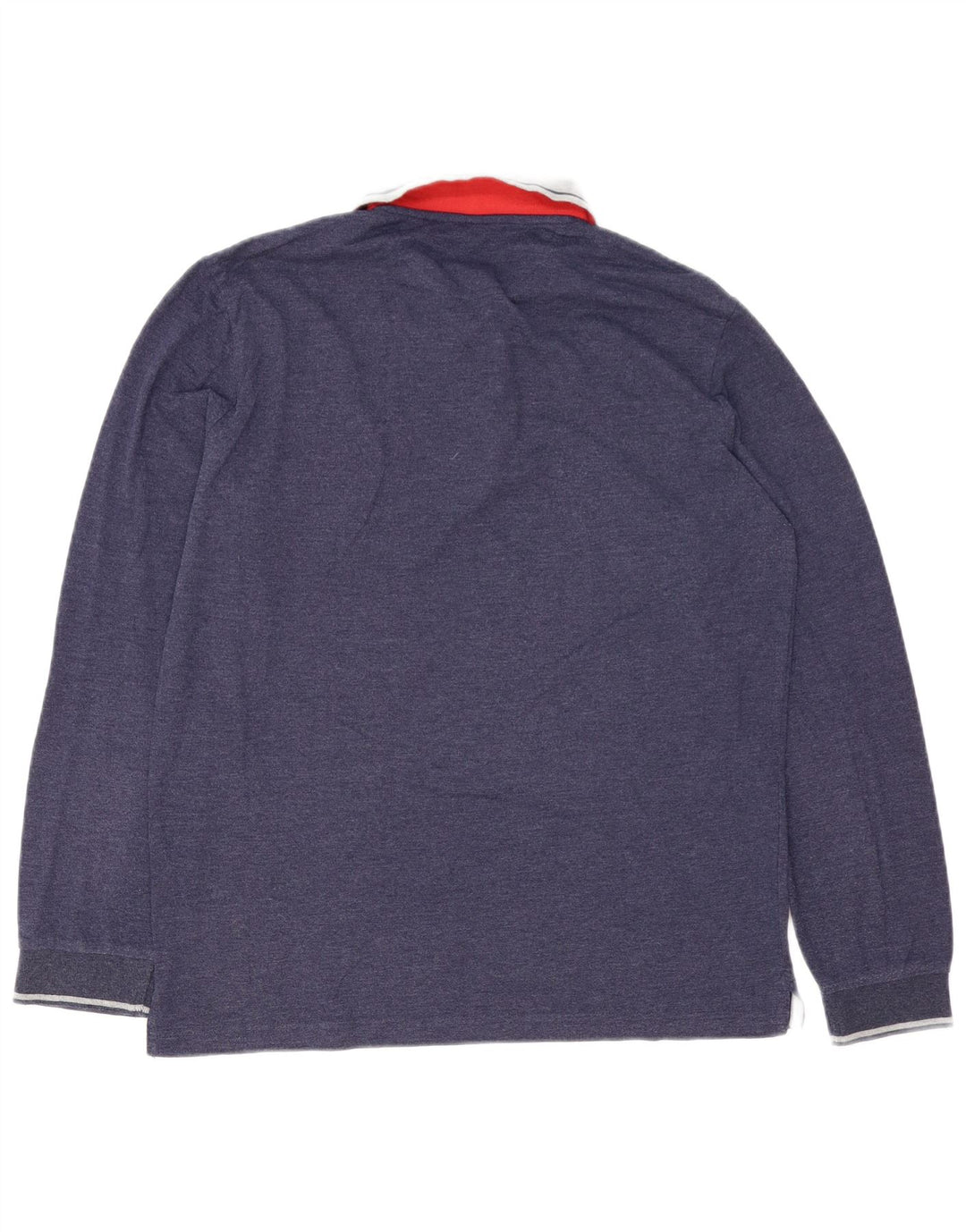 Tricou polo rugby cu mânecă lungă pentru bărbați Champion, albastru bleumarin mediu