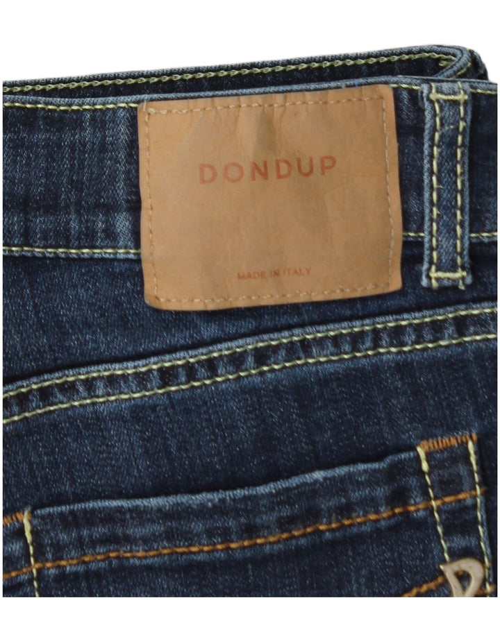 DONDUP Womens Cropped Jeans W28 L25 Blue