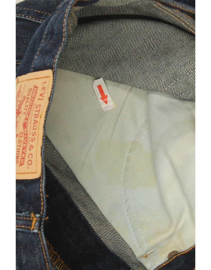 Blugi drepti pentru bărbați Levi's 751 W30 L30 bumbac bleumarin