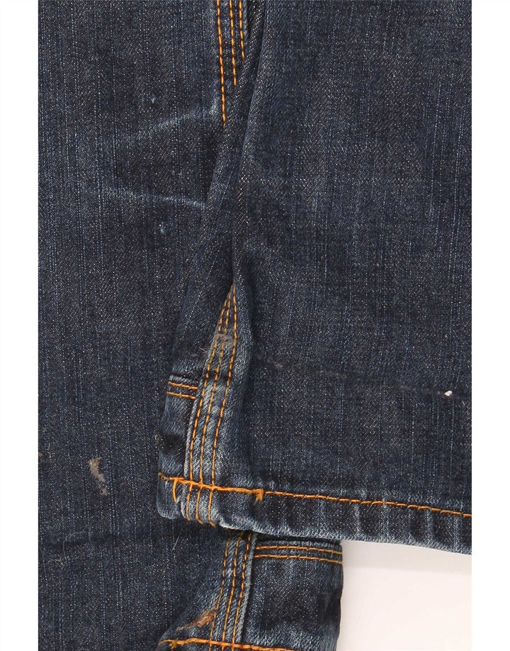 Blugi Superdry pentru bărbați Cargo Bootcut W27 L32 Bumbac bleumarin
