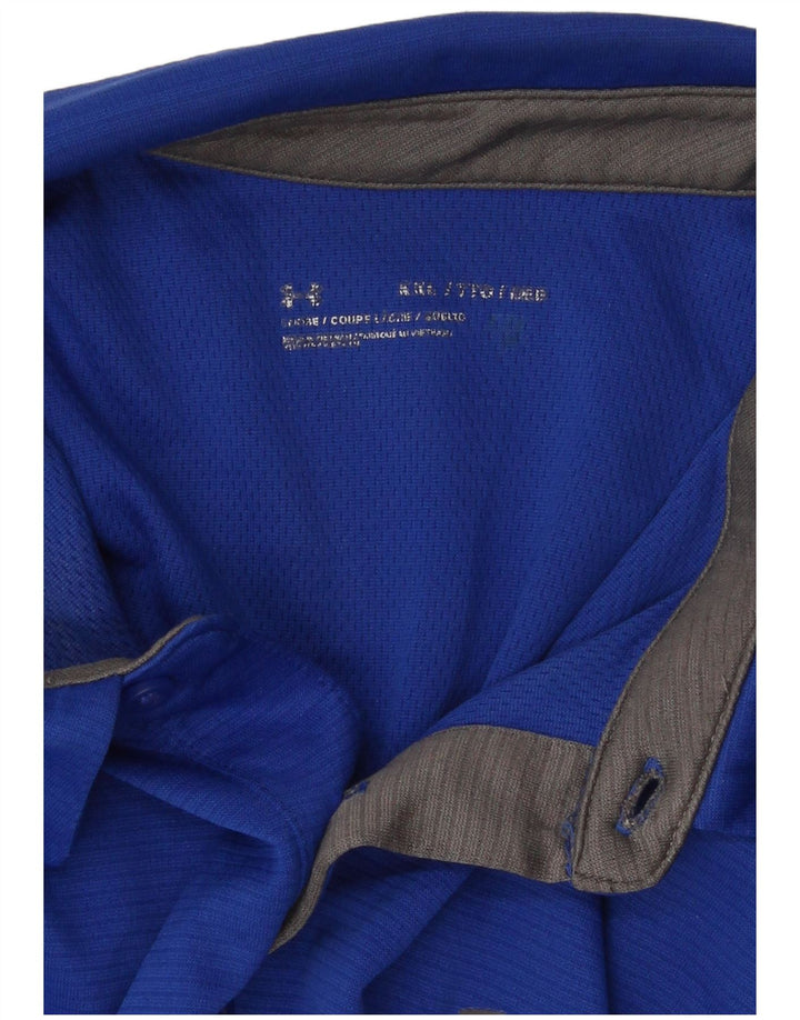 Tricou polo pentru bărbați UNDER ARMOUR 2XL Albastru