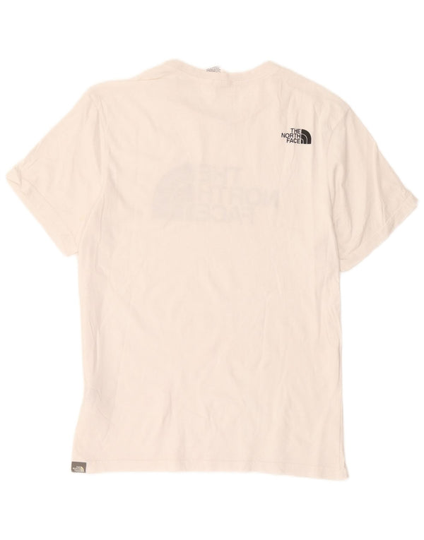 Tricou grafic pentru bărbați The North Face Top Medium White Bumbac