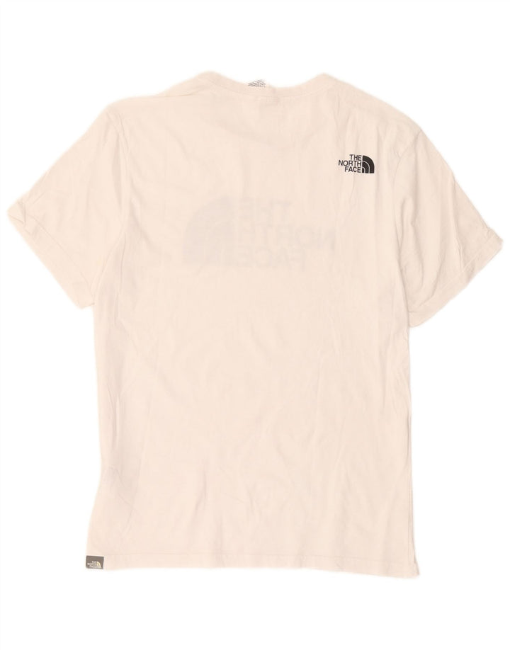 Tricou grafic pentru bărbați The North Face Top Medium White Bumbac