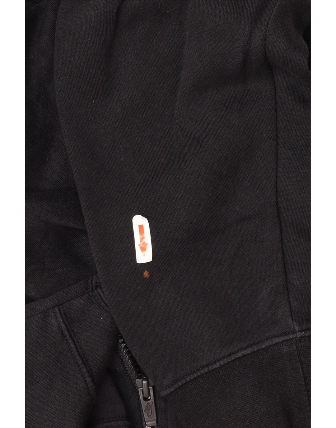 Jachetă de trening Nike pentru bărbați, bumbac mediu negru