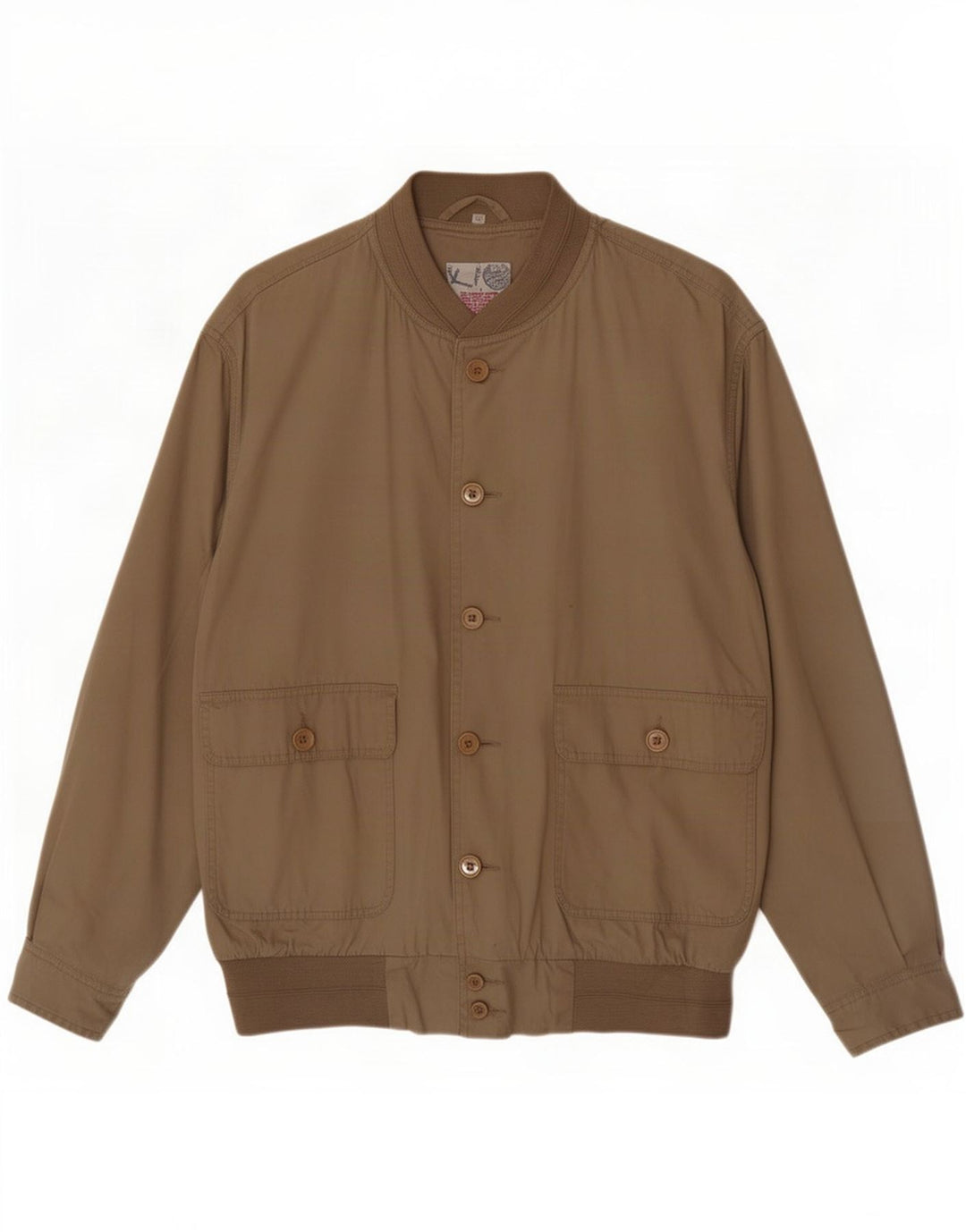 Bomber vintage pentru bărbați IT 52 XL bumbac bej