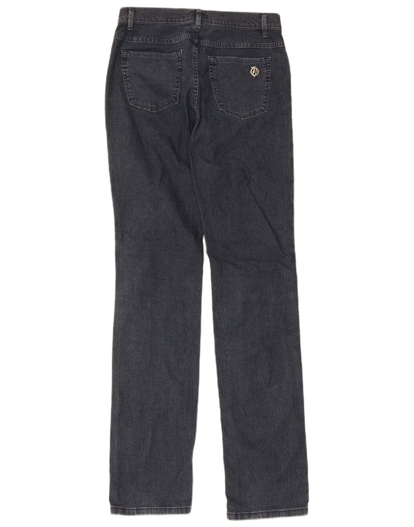 Blugi drepti pentru femei Trussardi W27 L33 bleumarin