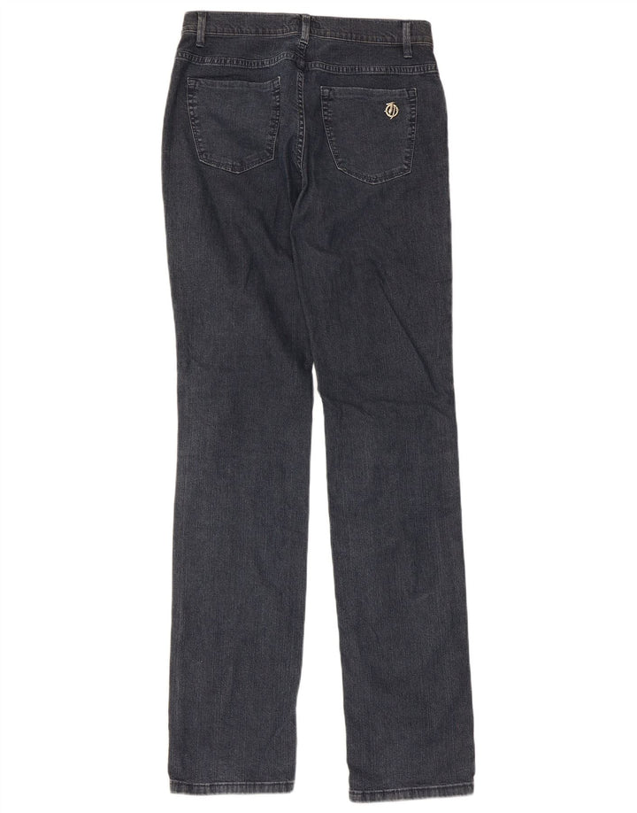 Blugi drepti pentru femei Trussardi W27 L33 bleumarin