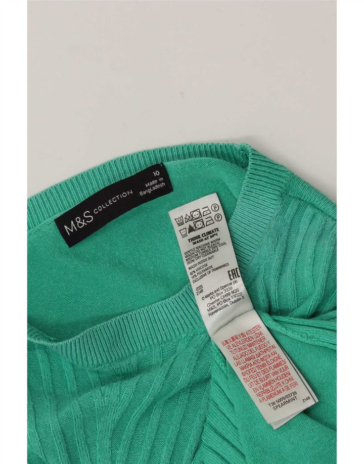 Bluză pentru femei Marks & Spencer Top UK 10 Small Green Viscose
