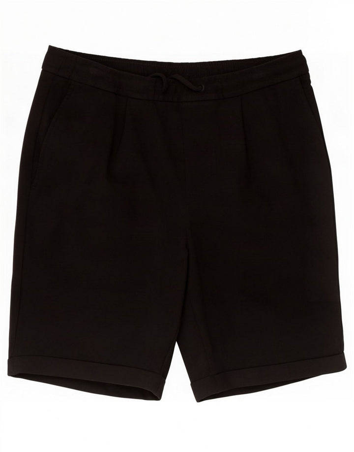 Pantaloni scurți casual pentru bărbați Zara Medium W30 Poliester negru
