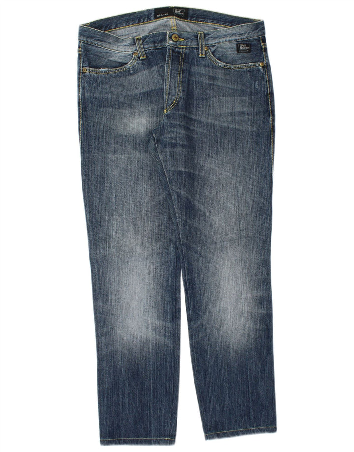ROY ROGERS Mens Slim Jeans W32 L29 Blue Cotton